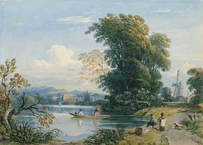 Scène de rivière - John Varley